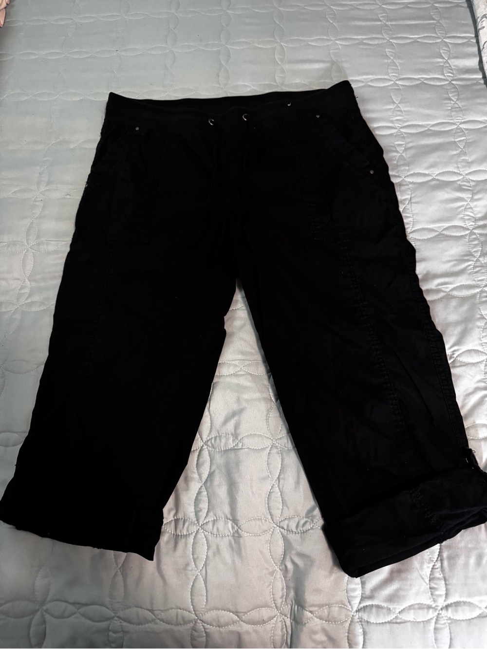 Women's Black Capris Pants